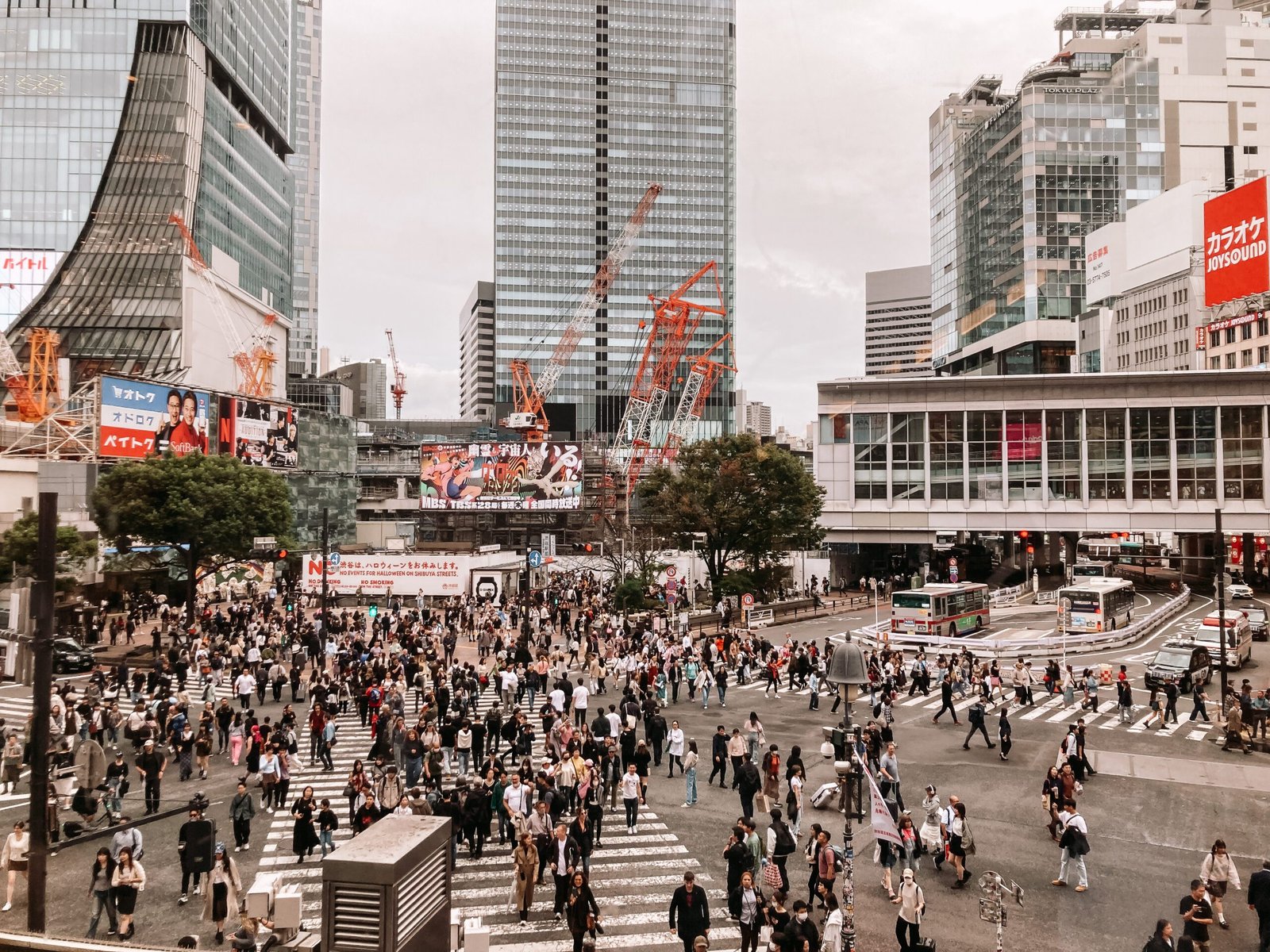 Tokyo crossing street