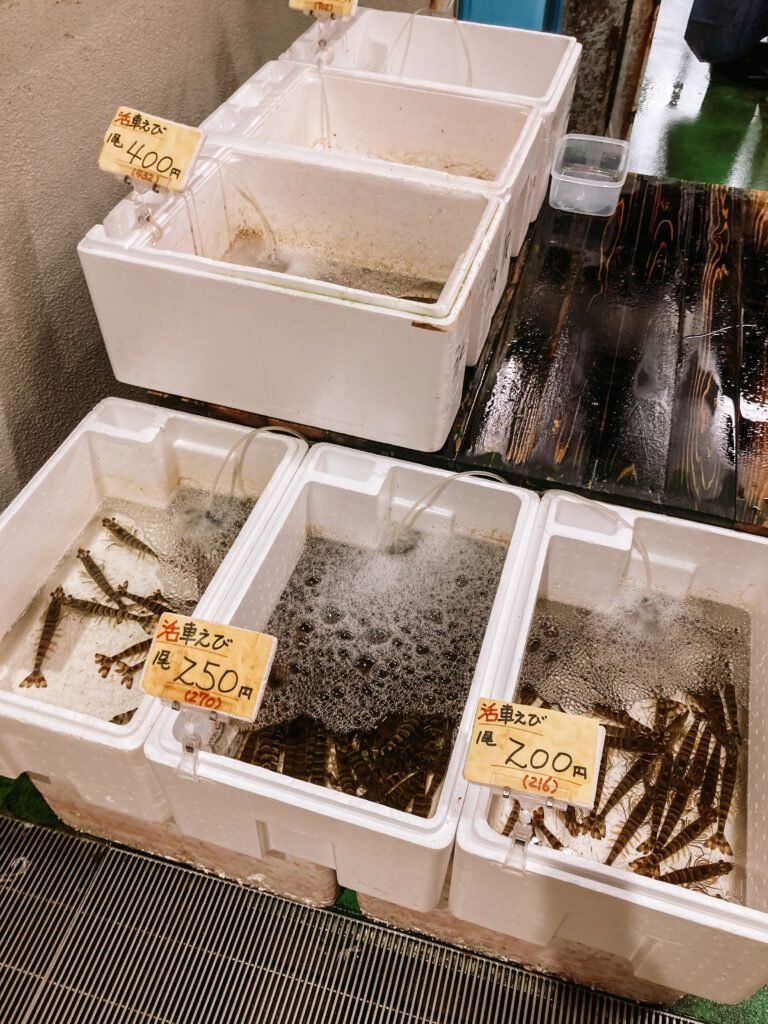 Japanse vismarkt