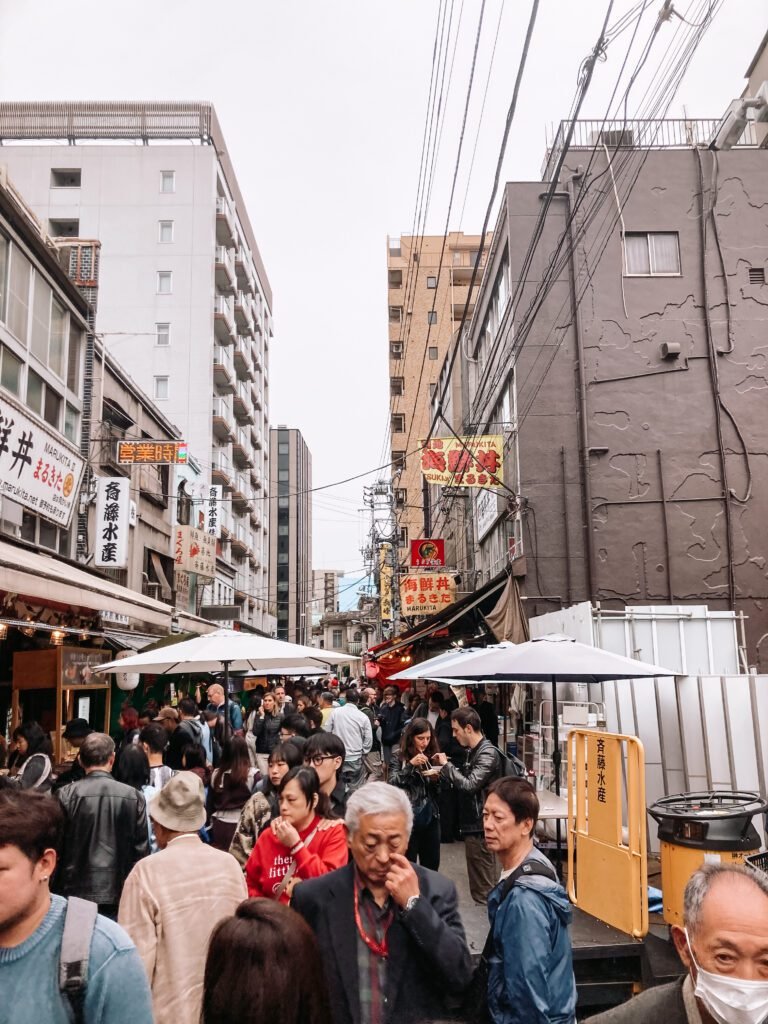 Japanse vismarkt
