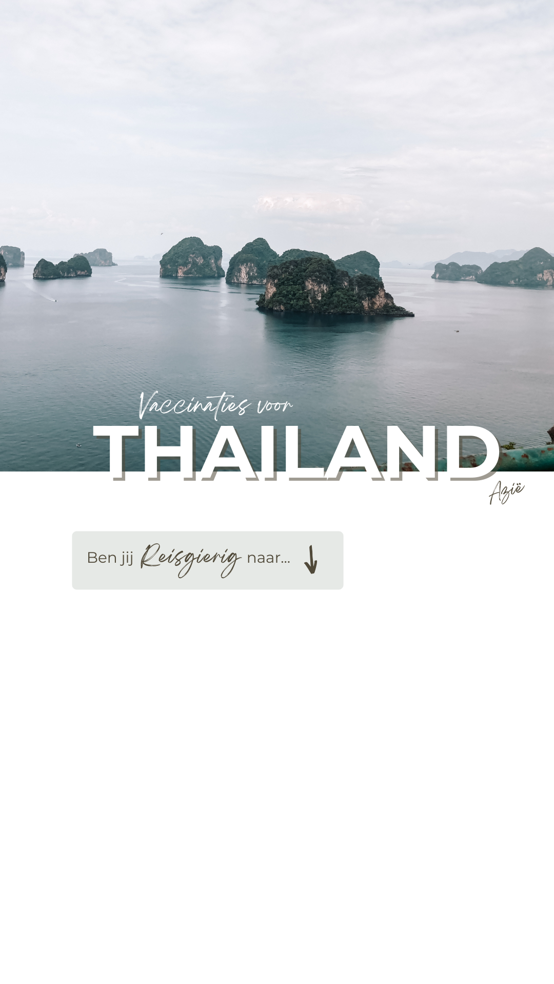 Vaccinaties Thailand