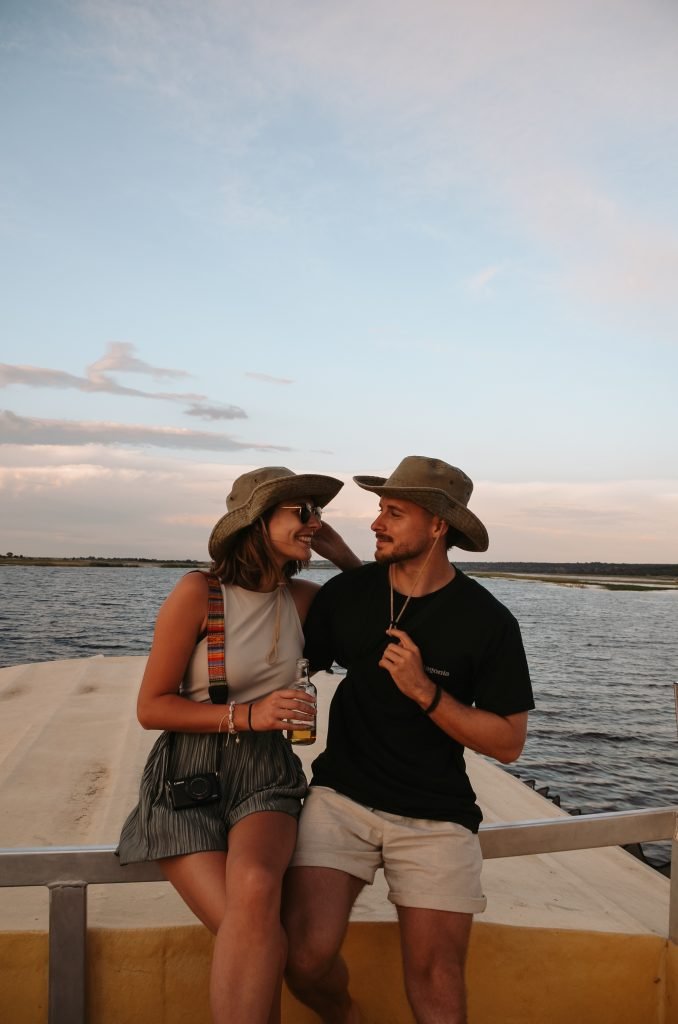 Botswana chobe rivier sunset cruise