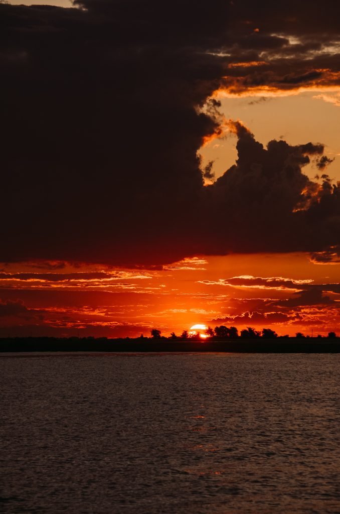 Botswana chobe rivier sunset cruise