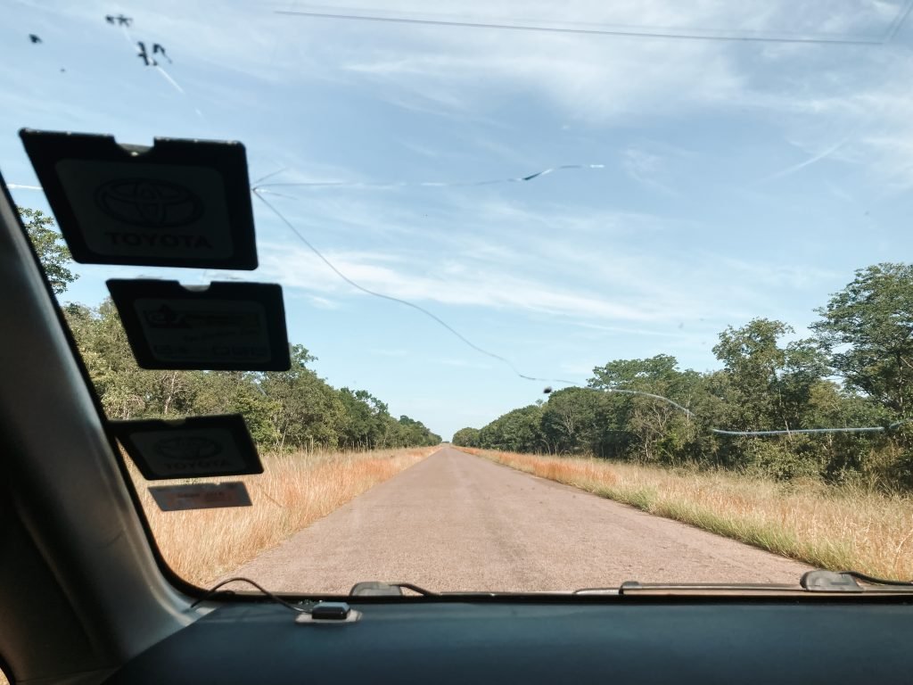 Grensovergang Zimbabwe en Botswana