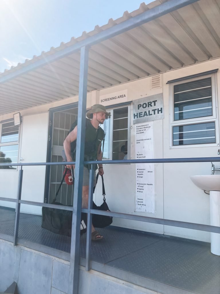 Grensovergang Botswana Zimbabwe