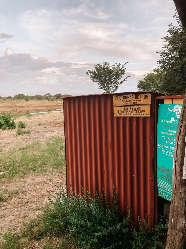 Tunnel op safari in Botswana