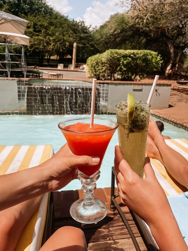 Cocktails in Botswana