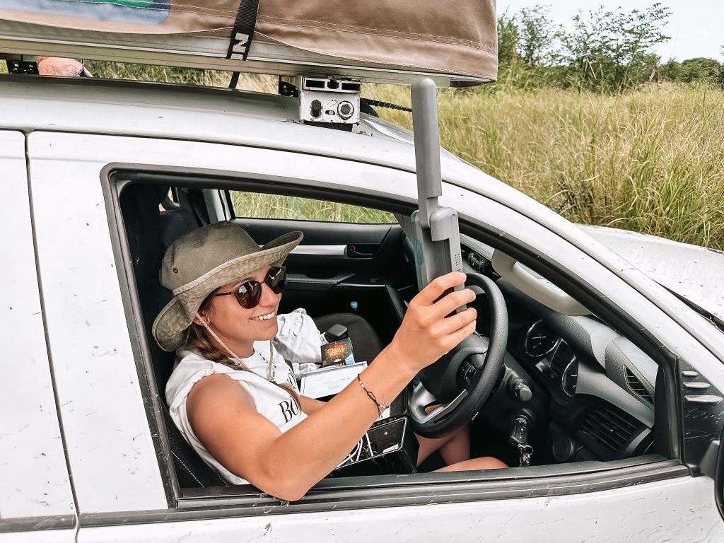 Sateliettelefoon selfdrive Botswana