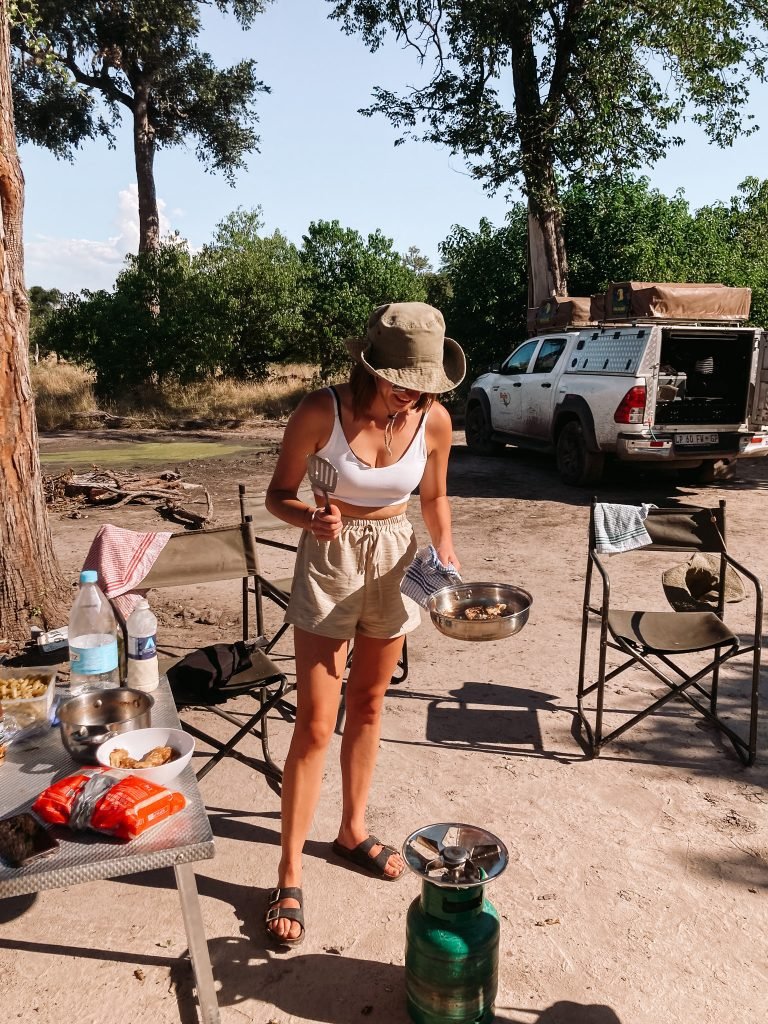 Maaltijd selfdrive Botswana