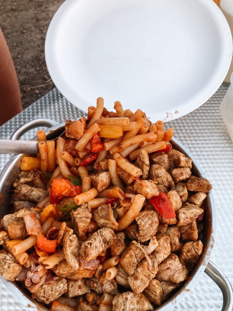 Maaltijd selfdrive Botswana