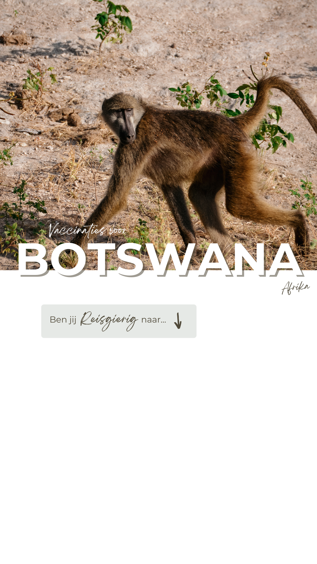 Vaccinaties Botswana